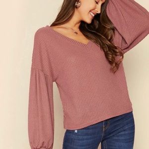 Dusty Rose Sweater